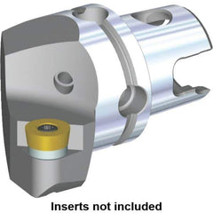 Kennametal - Left Hand Cut, Size KM40, RC.. Insert Compatiblity, Modular Turning & Profiling Cutting Unit Head - 27mm Ctr to Cutting Edge, 40mm Head Length, Through Coolant, Series S-Clamping - Apex Tool & Supply