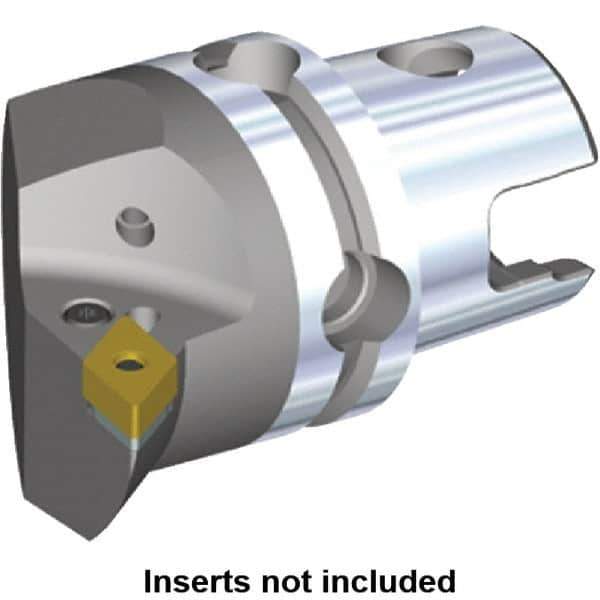 Kennametal - Right Hand Cut, Size KM40, DN.. Insert Compatiblity, Internal or External Modular Turning & Profiling Cutting Unit Head - 27mm Ctr to Cutting Edge, 40mm Head Length, Through Coolant, Series Kenlever - Apex Tool & Supply