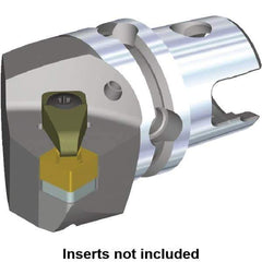 Kennametal - Right Hand Cut, Size KM50, SN.. Insert Compatiblity, Internal or External Modular Turning & Profiling Cutting Unit Head - 35mm Ctr to Cutting Edge, 50mm Head Length, Through Coolant - Apex Tool & Supply