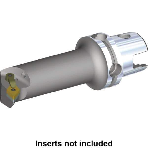 Kennametal - Left Hand Cut, 50mm Min Bore Diam, Size KM50 Modular Boring Cutting Unit Head - 3.5827" Max Bore Depth, Through Coolant, Compatible with DN.. - Apex Tool & Supply