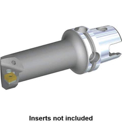 Kennametal - Left Hand Cut, 32mm Min Bore Diam, Size KM50 Modular Boring Cutting Unit Head - 3.4646" Max Bore Depth, Through Coolant, Compatible with CN.. - Apex Tool & Supply