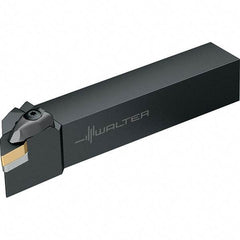 Walter - DDJN, Left Hand Cut, 1" Shank Height x 1" Shank Width, Negative Rake Indexable Turning Toolholder - 6" OAL, DN..1504.., DN..43.. Insert Compatibility, Series Walter Turn - Apex Tool & Supply