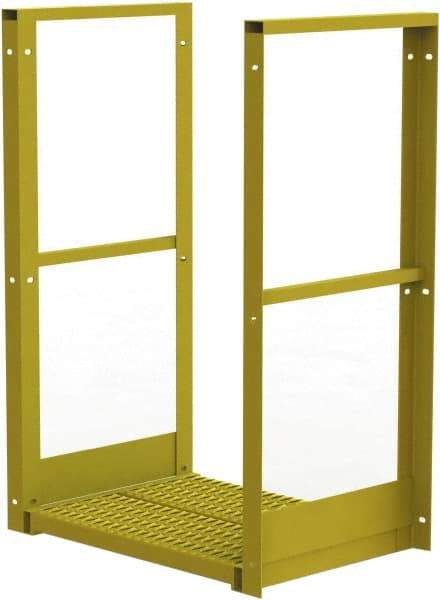 TRI-ARC - 44" Bridge Span - Crossover, 1,000 Lb Capacity, 44" Platform Height, 30" Base Width x 20" Base Depth, Perforated Tread - Apex Tool & Supply