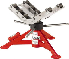 Ridgid - 6" to 24" Pipe Capacity, Adjustable Pipe Stand - 16" to 31" High, 4,500 Lb Capacity - Apex Tool & Supply