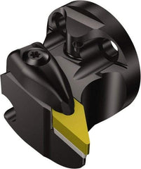 Sandvik Coromant - Left Hand Cut, Size 40, VBMT 160408 Insert Compatiblity, Internal or External Modular Turning & Profiling Cutting Unit Head - 30mm Ctr to Cutting Edge, 36mm Head Length, Through Coolant, Series T-Max P - Apex Tool & Supply