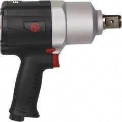 Chicago Pneumatic - 1" Drive, 7,000 RPM, 1,080 Ft/Lb Torque Impact Wrench - Pistol Grip Handle, 1,200 IPM, 31 CFM, 90 psi, 3/8" NPT Inlet - Apex Tool & Supply