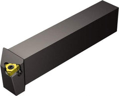Sandvik Coromant - External Thread, Left Hand Cut, 1" Shank Width x 1" Shank Height Indexable Threading Toolholder - 6" OAL, 266LG-16 Insert Compatibility, 266LFG Toolholder, Series CoroThread 266 - Apex Tool & Supply
