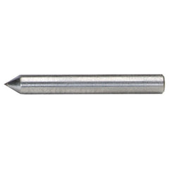1/8″ × 1″ Diamond Dressing Tool Phono Point 60 Degree Included Angle - Apex Tool & Supply