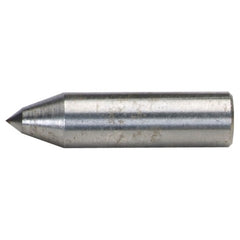 1/4″ × 1″ Diamond Dressing Tool Phono Point 75° Included Angle - Apex Tool & Supply