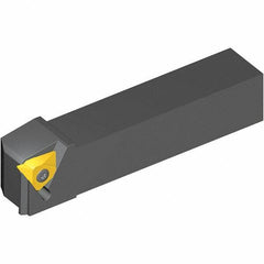 Vargus - External Thread, Right Hand Cut, 1-1/2" Shank Width x 1-1/2" Shank Height Indexable Threading Toolholder - 8" OAL, 5VER Insert Compatibility, NL Toolholder, Series V Style - Apex Tool & Supply