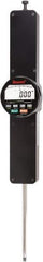 Starrett - 4" Max Measurement, 0.0001, 0.0005 & 0.001" Graduation, Electronic Drop Indicator - Accurate to 0.0002", Inch & Metric System, LCD Display - Apex Tool & Supply