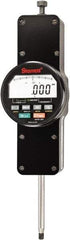 Starrett - 2" Max Measurement, 0.0001, 0.0005 & 0.001" Graduation, Electronic Drop Indicator - Accurate to 0.0002", Inch & Metric System, LCD Display - Apex Tool & Supply