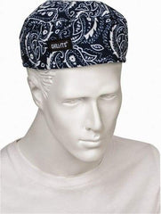 Ergodyne - Size Universal, Cooling Skull Cap - Polyester, Navy Blue - Apex Tool & Supply