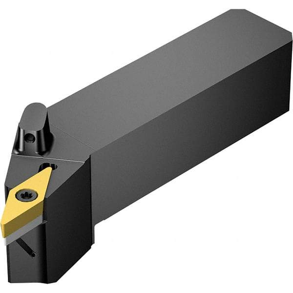 Sandvik Coromant - Left Hand Cut, -3° Lead Angle, 20mm Shank Height x 20mm Shank Width, Neutral Rake Indexable Turning Toolholder - VBMT 16 04 08 Insert Compatibility, Series CoroTurn 107 - Apex Tool & Supply