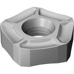 Sandvik Coromant - 357R2408 PM Grade 1130 Carbide Milling Insert - AlTiCrN Finish, 7.94mm Thick, 24.4mm Inscribed Circle, 1mm Corner Radius - Apex Tool & Supply