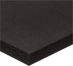 Value Collection - 3/8" Thick x 36" Wide x 10' Long Black Closed Cell EPDM Foam Rubber Roll - Stock Length, Adhesive Back, -60°F to 250°F - Apex Tool & Supply