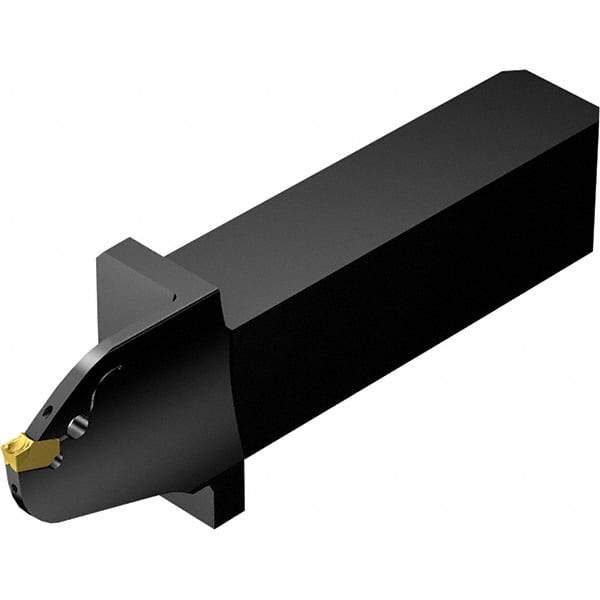 Sandvik Coromant - Right Hand, 22mm Max Depth of Cut, Indexable Grooving Tool Holder - 25mm Shank Height, 25mm Shank Width, Through Coolant - Apex Tool & Supply