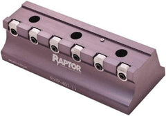 Raptor Workholding - 1-1/2" Jaw Width, 12" High x 17" Long x 7" Wide Dovetail Vise - For Use with 4 & 5 Axis Workholding Systems - Apex Tool & Supply