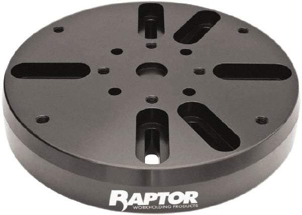 Raptor Workholding - 11.95" Jaw Width, 2" High Riser - For Use with 4 & 5 Axis Workholding Systems - Apex Tool & Supply