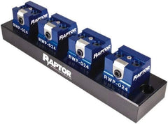 Raptor Workholding - 3/4" Jaw Width, 2-7/8" High x 13" Long x 4" Wide Dovetail Vise - For Use with 4 & 5 Axis Workholding Systems - Apex Tool & Supply