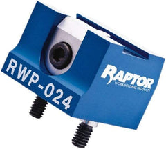 Raptor Workholding - 3/4" Jaw Width, 1-1/2" High x 2" Long x 2" Wide Vise Clamp - For Use with 4 & 5 Axis Workholding Systems - Apex Tool & Supply