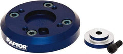 Raptor Workholding - 3-15/16" Jaw Width, 3/4" High Riser - For Use with 4 & 5 Axis Workholding Systems - Apex Tool & Supply