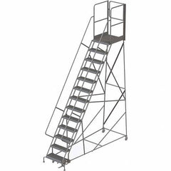 TRI-ARC - Rolling & Wall Mounted Ladders & Platforms Type: Rolling Warehouse Ladder Style: Rolling Platform Ladder - Apex Tool & Supply