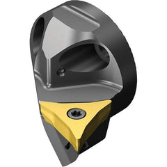 Sandvik Coromant - Left Hand Cut, CP-A1108 Insert Compatiblity, Modular Turning & Profiling Cutting Unit Head - 28mm Ctr to Cutting Edge, Through Coolant, Series CoroTurn Prime - Apex Tool & Supply