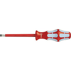 Wera - 3-1/8" Blade Length Insulated Screwdriver - 137mm OAL - Apex Tool & Supply