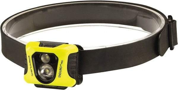 Streamlight - White LED Bulb, 200 Lumens, Hands-free Flashlight - Yellow Polycarbonate Body, 3 AAA Alkaline Batteries Included - Apex Tool & Supply