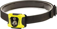 Streamlight - White LED Bulb, 200 Lumens, Hands-free Flashlight - Yellow Polycarbonate Body, 3 AAA Alkaline Batteries Included - Apex Tool & Supply