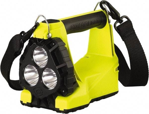 Streamlight - White, Blue LED Bulb, 1,200 Lumens, Spotlight/Lantern Flashlight - Yellow Polycarbonate Body, 1 3.7V Lithium-Ion Battery Included - Apex Tool & Supply