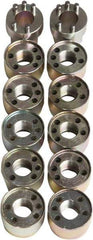 Jendyk - Wheel Lock Set - For Use with Hub-Piloted Wheels (M22 x 1.5 Thread Size) - Apex Tool & Supply