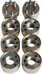Jendyk - Wheel Lock Set - For Use with Hub-Piloted Wheels (M22 x 1.5 Thread Size) - Apex Tool & Supply