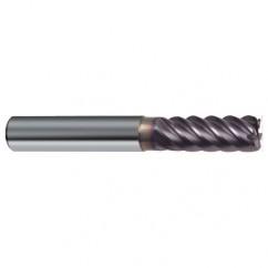 3/4" Dia. - 4" OAL - 45° Helix Firex Carbide End Mill - 8 FL - Apex Tool & Supply