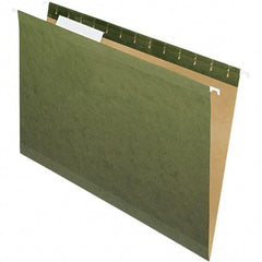 Pendaflex - 8-1/2 x 14", Legal, Standard Green, Hanging File Folder - 11 Point Stock, 1/3 Tab Cut Location - Apex Tool & Supply