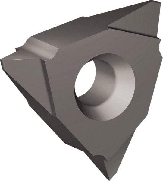 Vargus - 5VER27 Partial Profile 60° Grade VTX External On Edge Threading Insert - TiAlN Finish, 48-8" External TPI, 5/8" Inscribed Circle, Right Hand Cut - Apex Tool & Supply