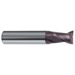 3/8 Dia. x 2 Overall Length 2-Flute Square End Solid Carbide SE End Mill-Round Shank-Center Cut-Firex - Apex Tool & Supply