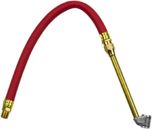 Milton - Inflator Gauge Hose Whip - Use with Milton 500 Series Inflator Gauges - Apex Tool & Supply