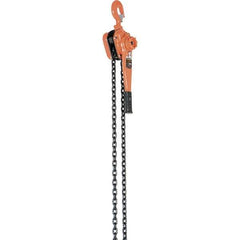 Vestil - 6,000 Lb Lifting Capacity, 20' Lift Height, Lever Hoist - Made from Chain - Apex Tool & Supply