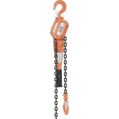 Vestil - 3,000 Lb Lifting Capacity, 5' Lift Height, Lever Hoist - Made from Chain - Apex Tool & Supply