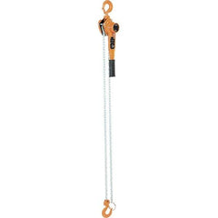 Vestil - 3,000 Lb Lifting Capacity, 10' Lift Height, Lever Hoist - Made from Chain - Apex Tool & Supply