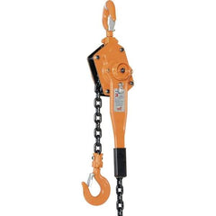 Vestil - 6,000 Lb Lifting Capacity, 5' Lift Height, Lever Hoist - Made from Chain - Apex Tool & Supply