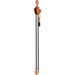 Vestil - 6,000 Lb Lifting Capacity, 10' Lift Height, Lever Hoist - Made from Chain - Apex Tool & Supply