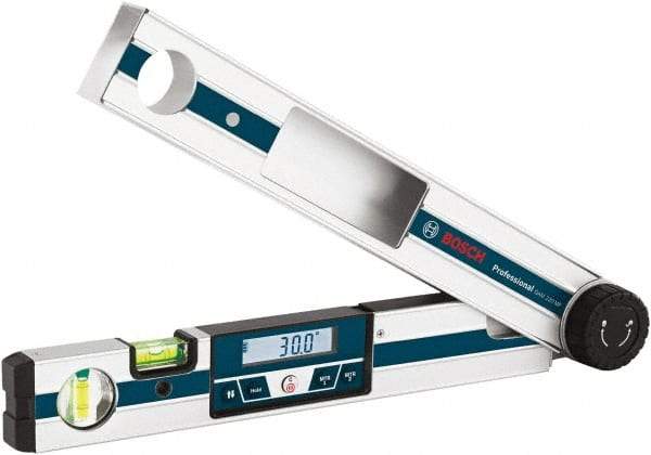 Bosch - Digital & Dial Protractors Style: Angle Measuring Range (Degrees): 220 - Apex Tool & Supply