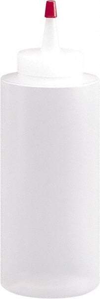 PRO-SOURCE - 16 oz HDPE Bottle with Applicator - Clear - Apex Tool & Supply