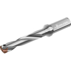Walter - 23 to 23.99mm Diam, 5xD, 155mm Max Depth, 25mm Shank Diam, 215mm OAL, Replaceable Tip Drill - P6001-D23..R, P6003-D23..R, P6004-D23..R, P6005-D23..R Insert, D4140 Toolholder, Series D4140 - Apex Tool & Supply