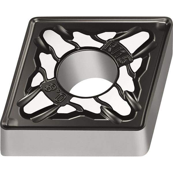 Walter - CNMG544 RM5 Grade WSM30S Carbide Turning Insert - TiALN/Al2O3 Finish, 80° Diamond, 5/8" Inscr Circle, 1/4" Thick, 0.063" Corner Radius - Apex Tool & Supply