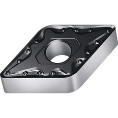 Walter - DNMG431 MM5 Grade WSM20S Carbide Turning Insert - TiALN/Al2O3 Finish, 55° Diamond, 1/2" Inscr Circle, 3/16" Thick, 0.016" Corner Radius - Apex Tool & Supply