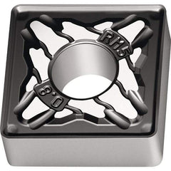 Walter - SNMG644 RM5 Grade WSM20S Carbide Turning Insert - TiALN/Al2O3 Finish, 90° Square, 3/4" Inscr Circle, 1/4" Thick, 0.063" Corner Radius - Apex Tool & Supply